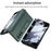 GKK 10691 For Samsung Galaxy Z Fold5 5G Case with Clear Screen Film Magnetic Hinge Kickstand Phone Cover - Black - 7