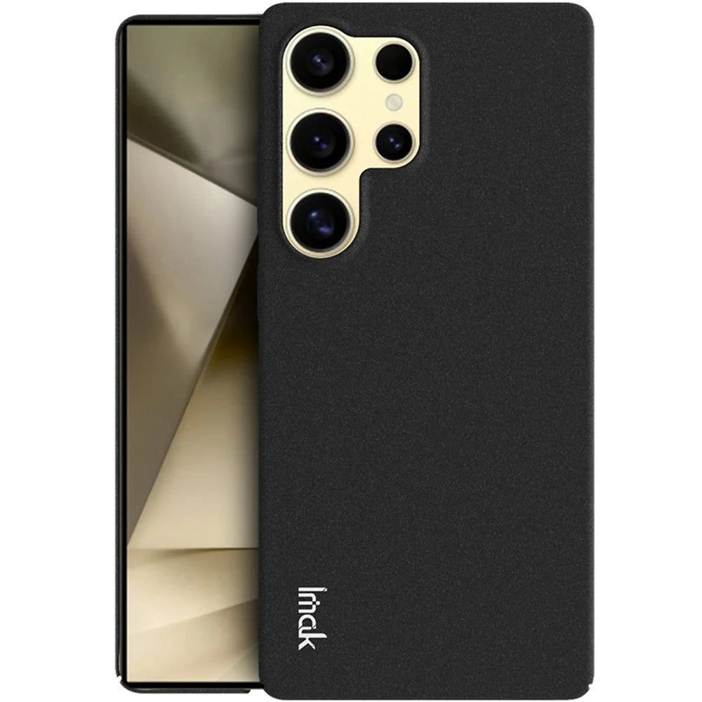 IMAK For Samsung Galaxy S25 Ultra Cowboy Hard Case PC Phone Back Cover - Matte Black - 1