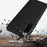 For Sony Xperia 5 IV 5G Liquid Silicone Case with Strap Magnetic Case Phone Cover - Black - 2