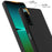 For Sony Xperia 5 IV 5G Liquid Silicone Case with Strap Magnetic Case Phone Cover - Black - 6