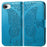 For iPhone 17e / 16e Case with Strap Butterfly Pattern PU Leather Wallet Phone Cover - Blue - 2