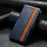 CASENEO For iPhone 17e / 16e Phone Cases  PU Leather Cover Stand with RFID Blocking Wallet - Dark Blue - 5