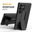 For Samsung Galaxy S25 Ultra Case PC + TPU Sliding Screen Cover Kickstand Phone Shell with Clip - 3