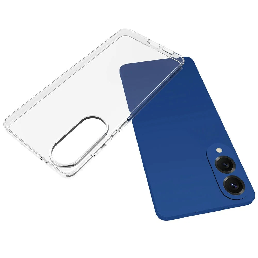 For Samsung Galaxy S25 Edge  /  S25 Slim Clear Phone Case Watermark-Resistant TPU Back Cover - 4