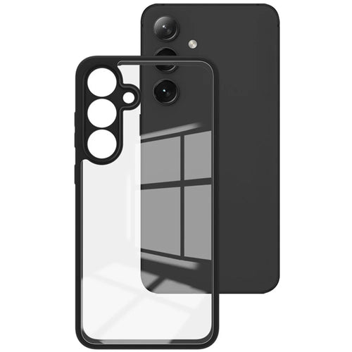 IMAK UX-9A Series for Samsung Galaxy S25 Clear Case TPU PC Phone Cover Reinforced Corners - 1