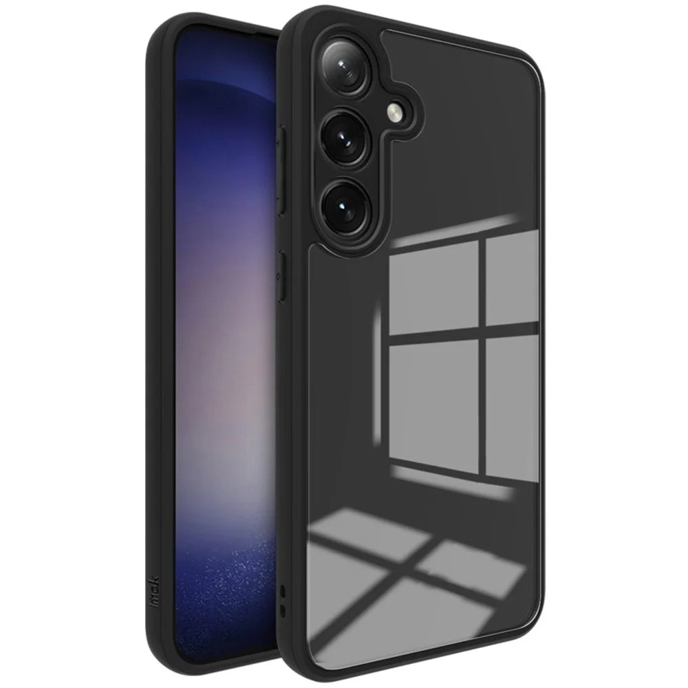 IMAK UX-9A Series for Samsung Galaxy S25 Clear Case TPU PC Phone Cover Reinforced Corners - 2