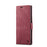 AUTSPACE For Samsung Galaxy Note 10 Plus 4G Wallet Case  A01 Leather Stand Cover with RFID Blocking Card Holder - Red - 2