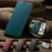 AUTSPACE For Google Pixel 7a Wallet Case  A01 Leather Stand Cover with RFID Blocking Card Holder - Blue - 5