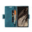 AUTSPACE For Google Pixel Fold Wallet Case  A01 Leather Stand Cover with RFID Blocking Card Holder - Blue - 3