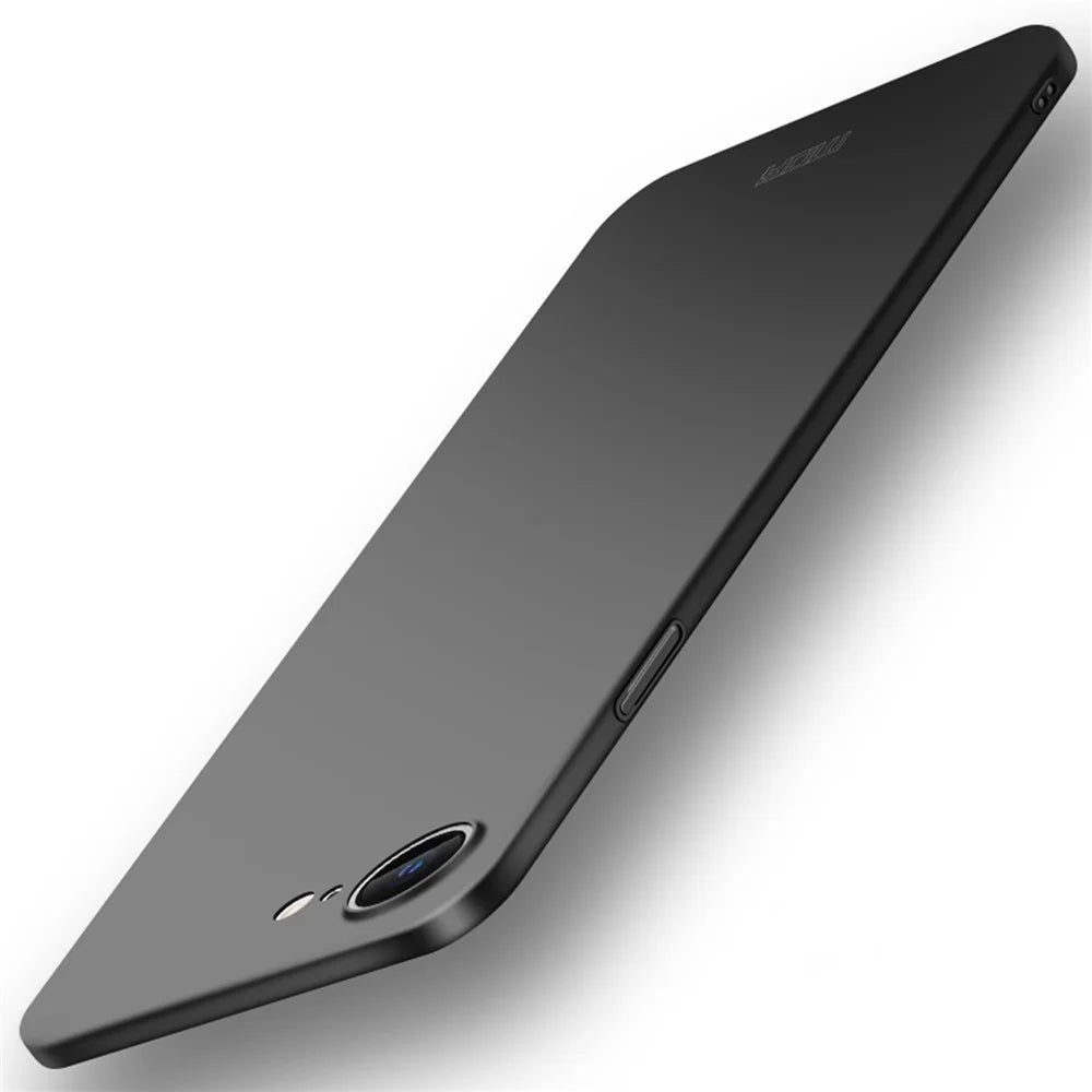 MOFI For iPhone 17e / 16e Phone Case  Shield Matte Series Ultra Slim PC Protective Cover - Black - 1