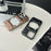 For iPhone 16 Pro Case TPU Protective Phone Cover Hollow Wrinkle Tiger Tooth Design - Matte Pink - 5