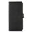 For iPhone 17e / 16e Case Cowhide Texture Leather Wallet Phone Cover with Stand - Black - 6