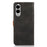 KHAZNEH For Samsung Galaxy S25 Edge Wallet Phone Case Stand Leather Flip Cover - Black - 7