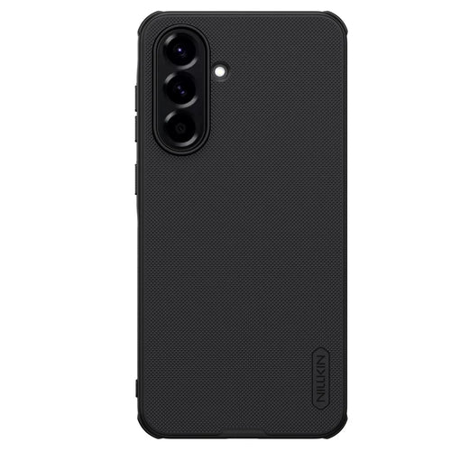 NILLKIN Frosted Shield Pro For Samsung Galaxy A56 5G Case Matte PC + TPU Phone Cover - Black - 1