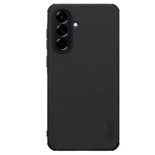 NILLKIN Frosted Shield Pro For Samsung Galaxy A56 5G Case Matte PC + TPU Phone Cover - Black - 1