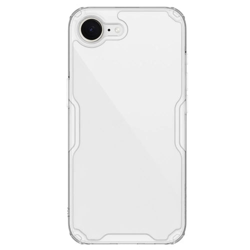 NILLKIN Nature Pro Series For iPhone 17e / 16e Case PC + TPU Anti-Scratch Clear Back Cover - 1