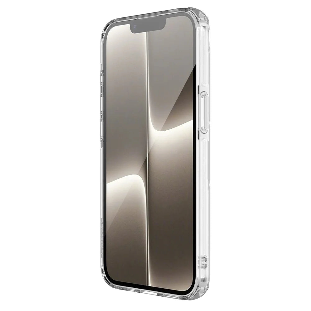 NILLKIN Nature Pro Series For iPhone 17e / 16e Case PC + TPU Anti-Scratch Clear Back Cover - 4