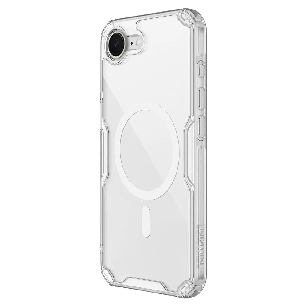 NILLKIN Nature Pro Series for iPhone 17e / 16e Case Compatible with MagSafe TPU + PC Ultra Clear Phone Case Compatible with MagSafe - 2