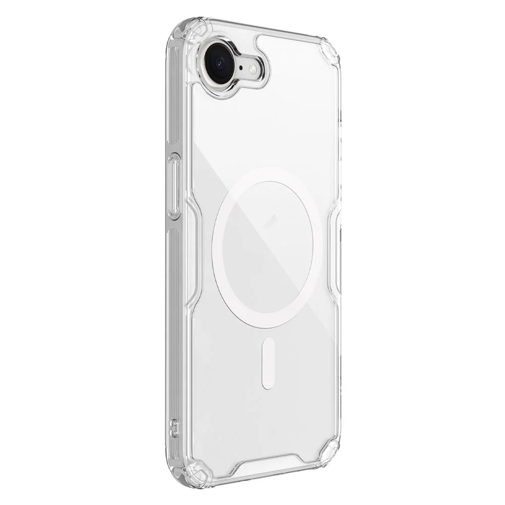 NILLKIN Nature Pro Series for iPhone 17e / 16e Case Compatible with MagSafe TPU + PC Ultra Clear Phone Case Compatible with MagSafe - 3