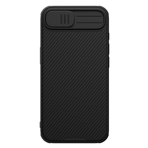 NILLKIN Camshield Pro Series for iPhone 17e / 16e Case PC + TPU Slide Camera Lid Phone Cover - Black - 1