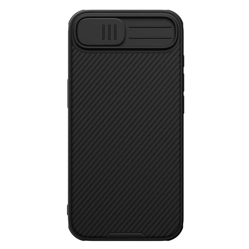 NILLKIN Camshield Pro for iPhone 17e / 16e Case Compatible with MagSafe TPU + PC Phone Cover with Slider Camera - Black - 2
