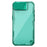NILLKIN Iceblade CamProp For iPhone 17e / 16e Case Lens Cover Kickstand PC + TPU Phone Cover - Green - 1