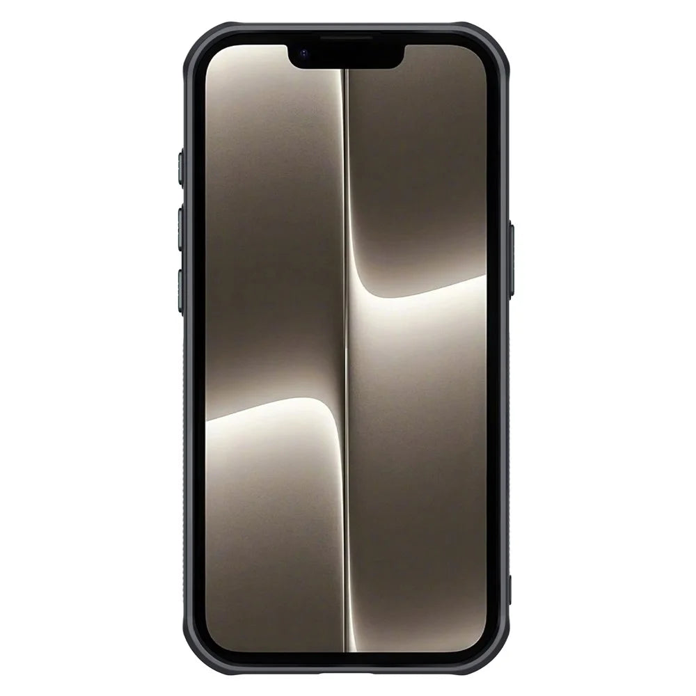 NILLKIN Iceblade CamProp For iPhone 17e / 16e Case Lens Frame Kickstand PC + TPU Phone Cover - Black - 5