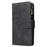 For iPhone 17e / 16e Case Zipper Wallet Multiple Card Slots Leather Phone Cover - Black - 7