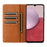 For Samsung Galaxy A26 5G Case RFID Blocking PU Leather Phone Wallet Cover - Brown - 2