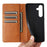 For Samsung Galaxy A26 5G Case RFID Blocking PU Leather Phone Wallet Cover - Brown - 5