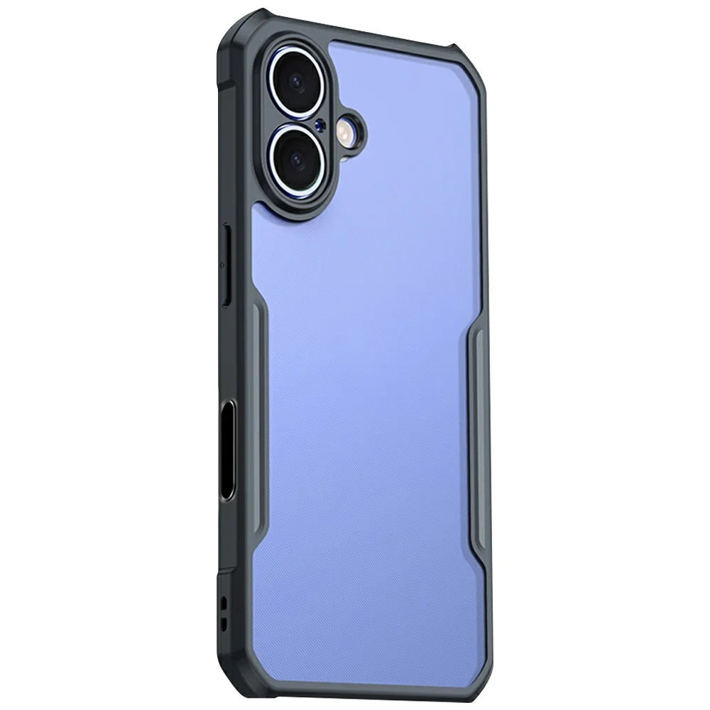 XUNDD For iPhone 16 Case with Camera Touch Control Button TPU + PC Back Cover - 1