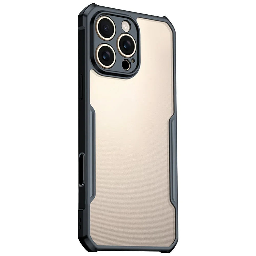 XUNDD For iPhone 16 Pro Max Case with Camera Touch Control Button TPU + PC Back Cover - 1