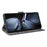 For Asus Zenfone 12 Ultra 5G Case Wallet RFID Blocking PU Leather Cover Viewing Stand - Blue - 3