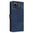 For Asus Zenfone 12 Ultra 5G Case Wallet RFID Blocking PU Leather Cover Viewing Stand - Blue - 7