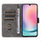 For Samsung Galaxy S25+ Case Wallet RFID Blocking PU Leather Cover Viewing Stand - Blue - 2