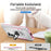For Samsung Galaxy S25+ / S24+ Case Military Grade Ring Kickstand PC + TPU Phone Cover - White + Pink - 4