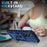 For Samsung Galaxy S25+ Case TPU+PC Slide Camshield Kickstand Phone Cover - Blue - 4