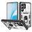 For Samsung Galaxy S25 Ultra Case TPU+PC Slide Camshield Kickstand Phone Cover - White - 1