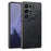 For Samsung Galaxy S24 Ultra Case Circuit Pattern AG Matte Skin Touch PC + TPU Phone Back Cover - Black - 1