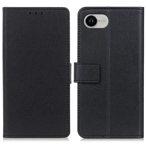 For iPhone 17e / 16e Case PU Leather Stand Wallet Phone Cover - 1