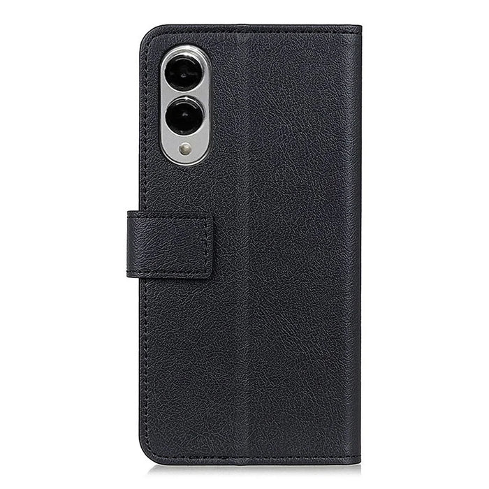 For Samsung Galaxy S25 Edge Case PU Leather Stand Wallet Phone Cover - 7