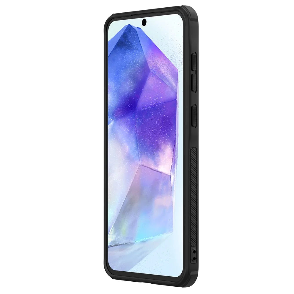 NILLKIN Frosted Shield Pro for Samsung Galaxy A56 5G Magnetic Case PC + TPU Phone Cover - 4