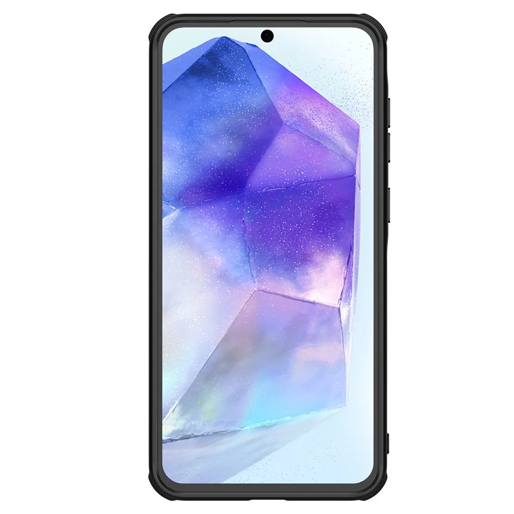 NILLKIN Frosted Shield Pro for Samsung Galaxy A56 5G Magnetic Case PC + TPU Phone Cover - 5