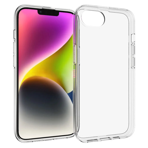 For iPhone 17e / 16e Slim Clear Phone Case Watermark Resistant TPU Back Cover - 1