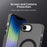 For iPhone 17e / 16e Case Compatible with MagSafe Anti Drop Hybrid Phone Back Cover - Black - 6