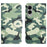 For Samsung Galaxy S25 Edge Case Pattern Printing Cross Texture Leather Phone Cover - Camouflage - 1