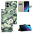 For Samsung Galaxy S25 Edge Case Pattern Printing Cross Texture Leather Phone Cover - Camouflage - 4