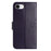 For iPhone 17e / 16e Case PU Leather Owl Tree Imprinted Wallet Phone Cover - Dark Purple - 6