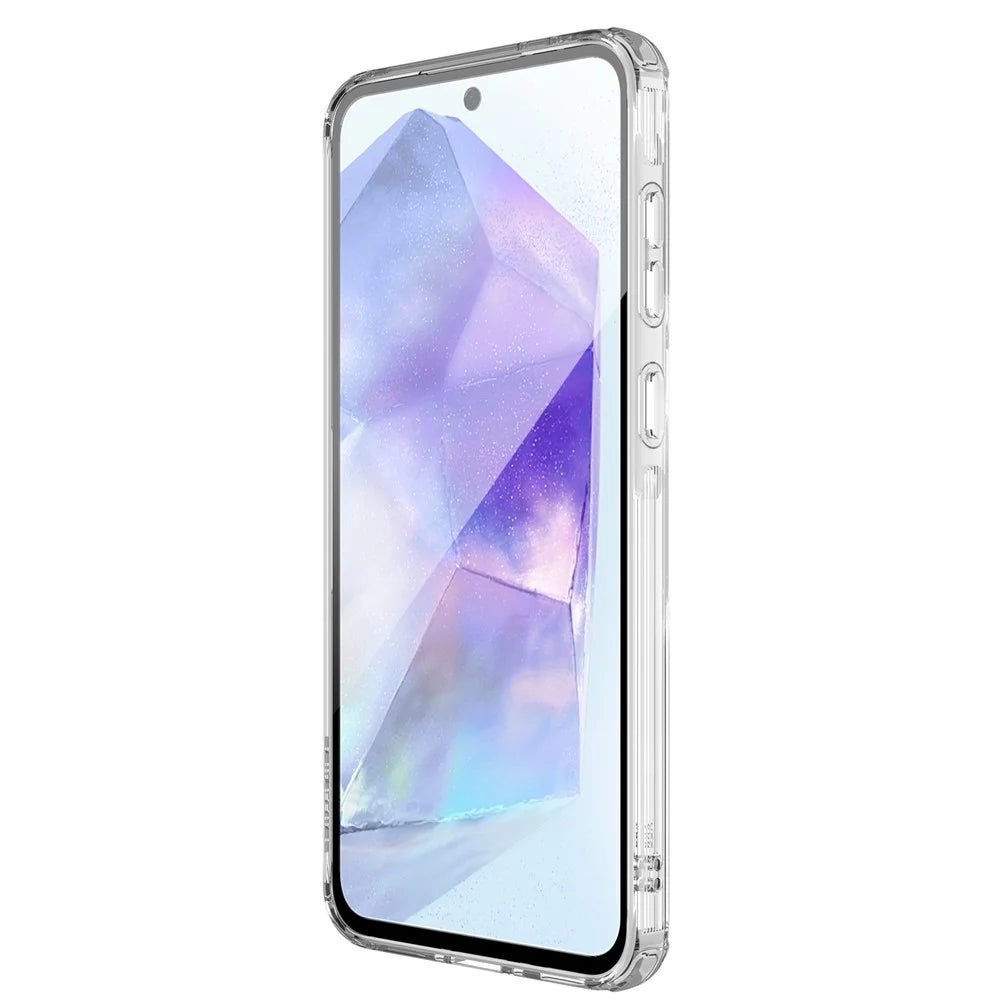 NILLKIN Nature Pro Series For Samsung Galaxy A56 5G Case PC + TPU Anti-Scratch Clear Back Cover - 5