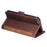 For iPhone 17e / 16e Case RFID Blocking Wallet Stand Leather Phone Cover - Brown - 3